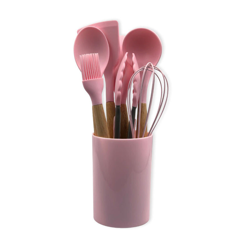 Conjunto Utensílios em Silicone 8 Peças