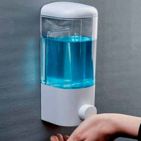 Dispenser para Sabonete Líquido e Álcool Gel 650ml