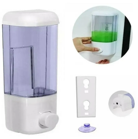 Dispenser para Sabonete Líquido e Álcool Gel 650ml