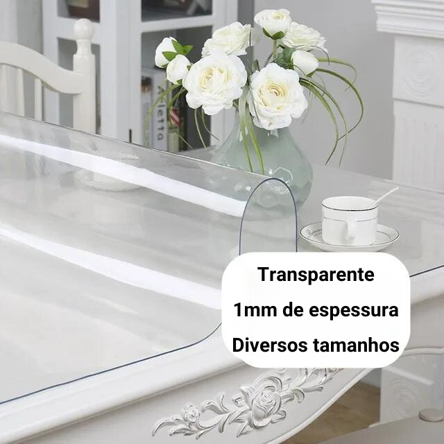 Protetor Plástico para Mesas - Diversos Tamanhos