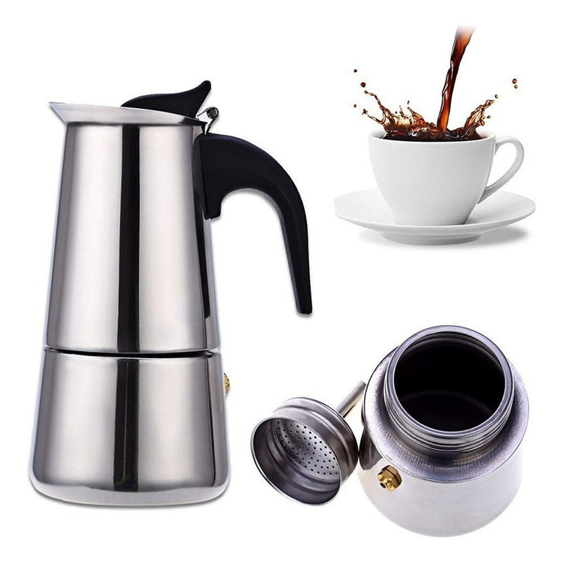 Cafeteira Italiana Premium Inox